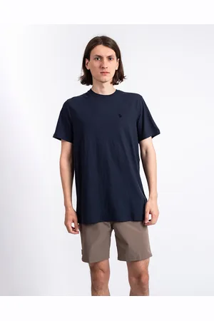 Fjällräven Tričko Hemp Blend T-shirt M 555 Dark Navy