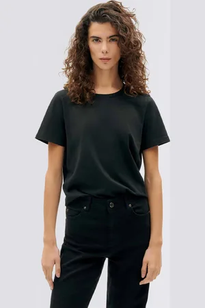 Thinking Mu Tričko Black Ida T-Shirt BLACK