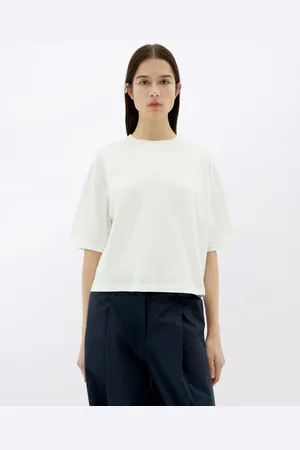 Thinking Mu Tričko Lena White T-Shirt WHITE