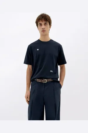 Thinking Mu Tričko Zach Solsol Navy T-Shirt NAVY
