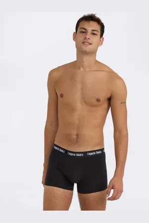 Organic Basics Core Trunks 3-Pack Black / White M