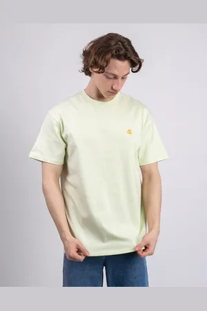 Carhartt Tričko S/S Chase T-Shirt Air Green/Gold
