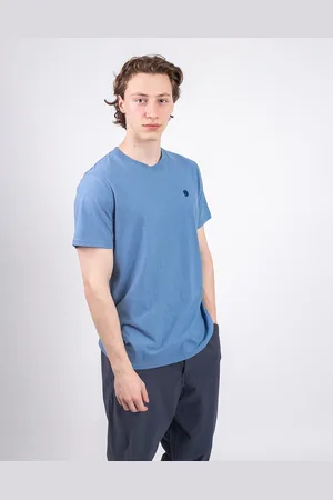 Fjällräven Tričko Hemp Blend T-shirt M 543 Dawn Blue