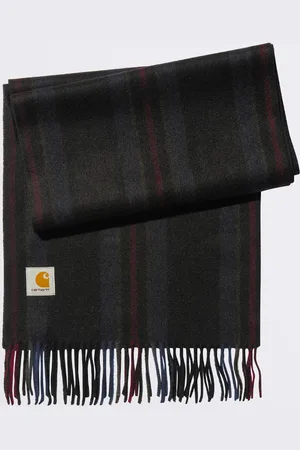 Carhartt Oregon Scarf Starco Stripe, Black