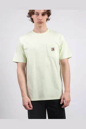 Carhartt Tričko S/S Pocket T-Shirt Air Green