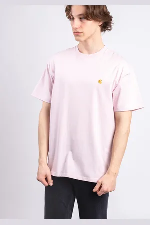 Carhartt Tričko S/S Chase T-Shirt Air Pink/Gold