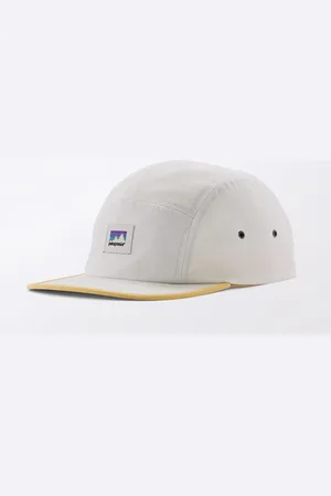 Patagonia Graphic Maclure Hat Shop Sticker: Birch White