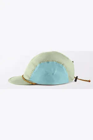 Klättermusen Runa Five Panel Cap Sea Foam - Mineral Blue