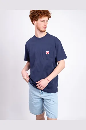 Carhartt Tričko S/S Pocket Heart T-Shirt Blue