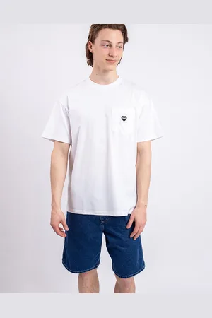 Carhartt Tričko S/S Pocket Heart T-Shirt White/Black