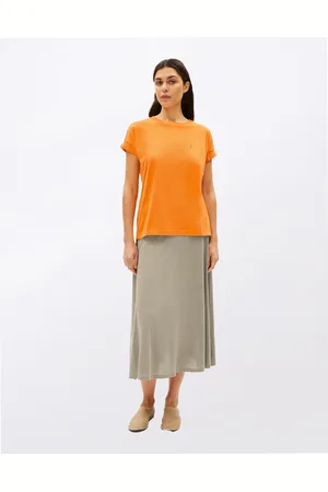 Armedangels Tričko Idaara 3060 light tangerine