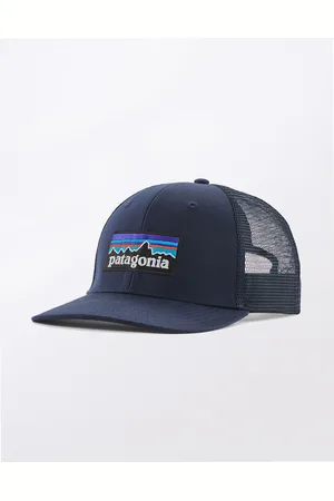 Patagonia P-6 Logo Trucker Hat New Navy