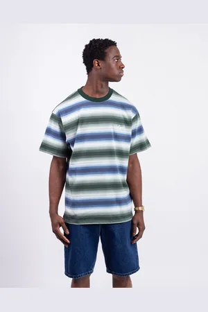 Carhartt Tričko S/S Dashner T-Shirt Dashner Stripe, Park
