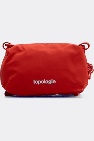 Topologie Mini Bottle Sacoche Red Tech Sateen