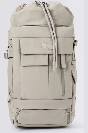 PinqPonq Batoh Blok Medium Crinkle Taupe