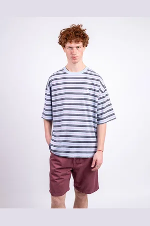 Carhartt Tričko S/S Nathan T-Shirt Nathan Stripe, Air Sky