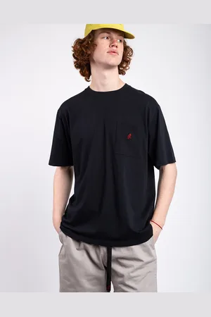 Gramicci Tričko One Point Tee VINTAGE BLACK