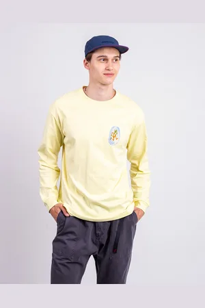 Gramicci Tričko Thumbprint L/S Tee LEMON