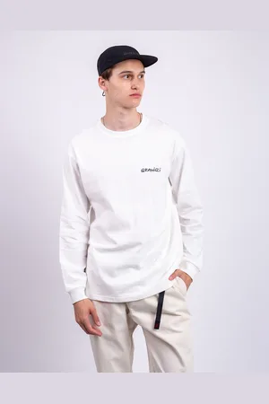 Gramicci Tričko Geared Up L/S Tee WHITE