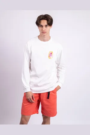 Gramicci Tričko Thumbprint L/S Tee WHITE