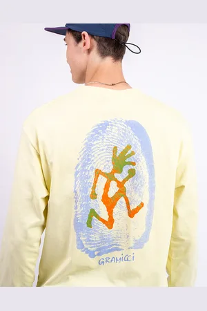 Gramicci Tričko Thumbprint L/S Tee LEMON