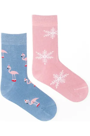 Feetee Dětské ponožky Flamingo