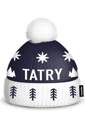 Fusakle Čepice Tatry tmavěmodrá