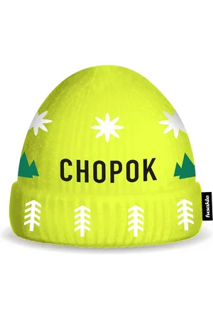 Fusakle Čepice Chopok neón žlutá