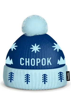 Fusakle Čepice Chopok svetlěmodrá
