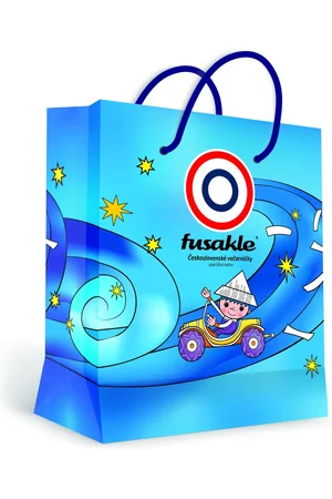 Fusakle Dárková taška večerníček CZ