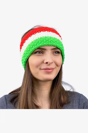 Fusakle Pletená čelenka Proužek horskáč