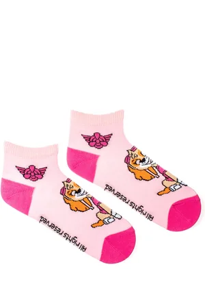 Feetee Dětské tříčtvrteční ponožky Paw Patrol Skye