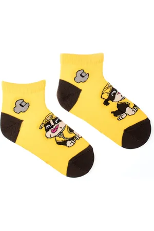 Feetee Dětské tříčtvrteční ponožky Paw Patrol Rubble