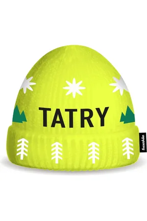Fusakle Čepice Tatry neón žlutá