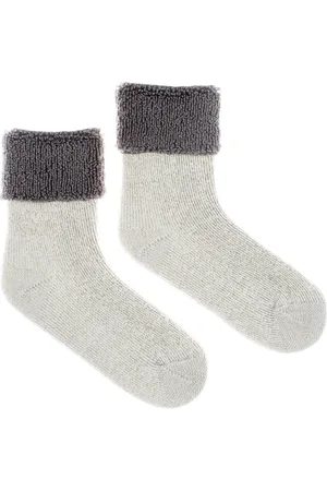 Fusakle Vlněné ponožky merino Vlnáč Kožich šedý