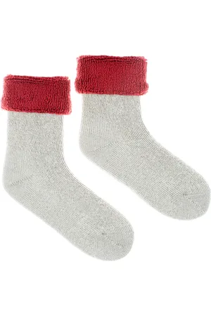 Fusakle Vlněné ponožky merino Vlnáč Kožich vínový
