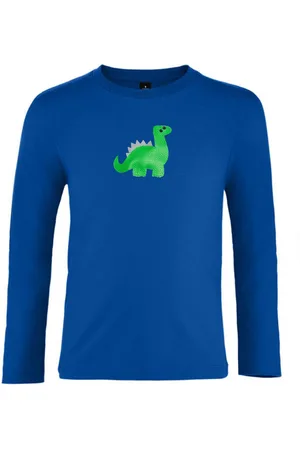 Fusakle Tričko dětské Pískací s dlouhým rukávem Dino