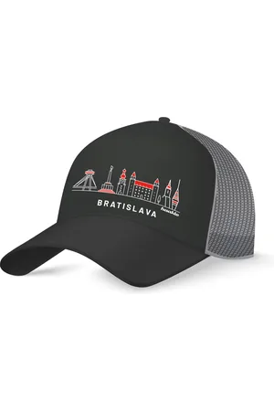 Fusakle Kšiltovka Bratislava ikony černá