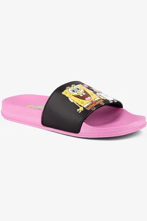 COQUI Dětské pantofle STEPY růžově černé SB