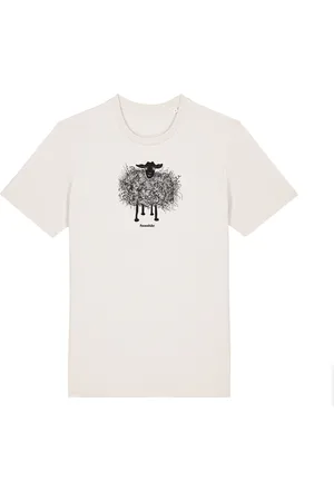J Brand Tričko Černá ovce béžové