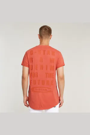 G-Star Text Back Graphic Overdyed Lash T-Shirt