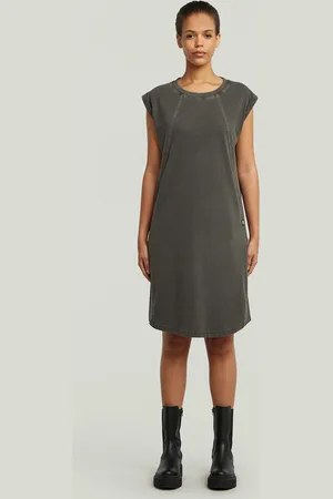 G-Star Seam Detail Overdyed Loose Dress