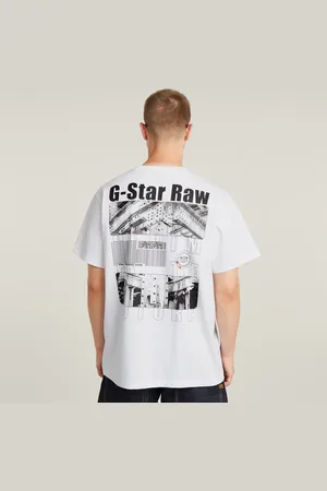 G-Star Barcode Back Graphic Loose T-Shirt