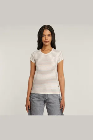 G-Star Stripe Eyben Slim V-neck T-Shirt 2.0
