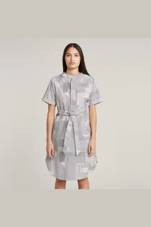 G-Star Belted Dress Side Slits