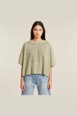 G-Star Washed Multi Logo Oversized T-Shirt