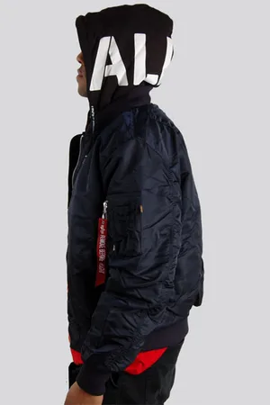 Alpha Industries Bomberová bunda MA-1 ZHP Jacket Navy