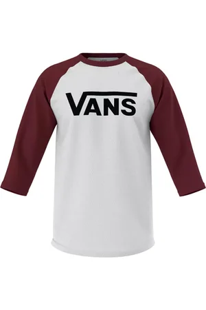 Vans Pánské Tričko CLASSIC RAGLAN WHITE-BLACK-SYRAH