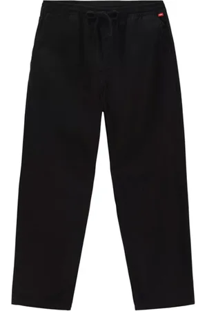 Vans Nohavice RANGE BAGGY TAPERED ELASTIC WAIST PANT Black