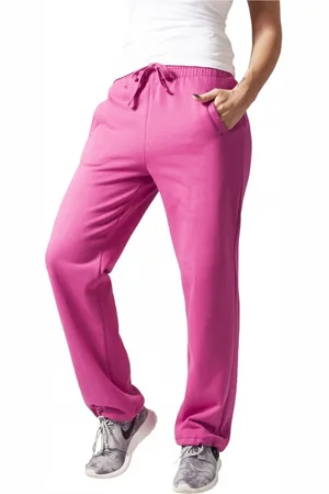 Urban classics Loose-Fit Sweatpants fuchsia
